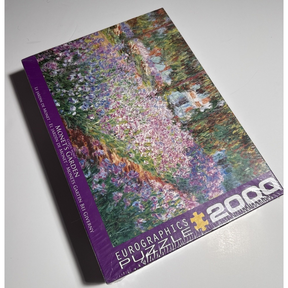 Eurographics Monet's Garden Claude Monet Jigsaw Puzzle 2000 Pieces 59585 New